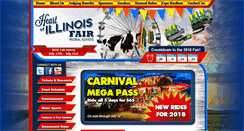 Desktop Screenshot of heartofillinoisfair.com